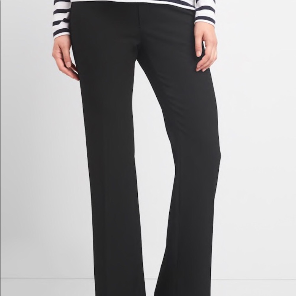 Gap Maternity Demi Panel Trousers size 2 long
